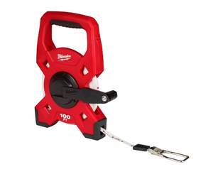 Milwaukee 48-22-5301 100ft Fiberglass Open Reel Long Tape Measure
