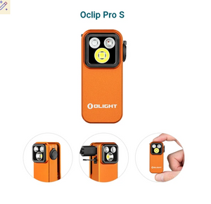 OLIGHT Oclip Pro S Multifunctional EDC Clip Flashlight