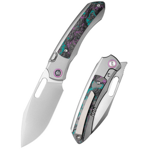 Remette ORCAJY RT-Orca Knife, Titanium + Carbon Fiber (Jazzy CamoCarbon), M390