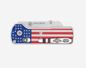 Oknife U1 (Stars & Stripes Edition) Multitool Folding Utility Knife with Folding Screwdriver