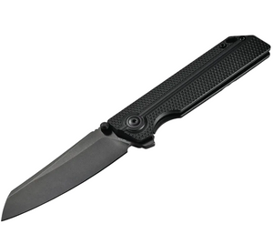 Oknife XEN-OAL (Matte Black) Ultra-Lightweight Frame-Lock Pocket Knife