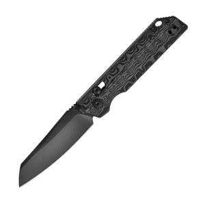 Oknife XEN (Damascus Carbon Fiber) Rail Lock Folding Pocket Knife