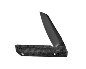 Oknife XEN (Damascus Carbon Fiber) Rail Lock Folding Pocket Knife