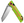 Oknife XEN (Zombie Green) Rail Lock Folding Pocket Knife