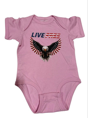 Live Free Onesie