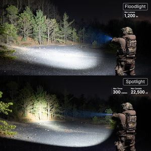 OLIGHT PLXMB Tactical Light 1,200 Lumens Dual Beams