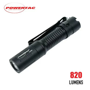 Powertac E3R Nova- 820 Lumen Rechargeable Flashlight