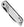 QSP Parrot V2 Liner Lock Knife Silver Aluminum (3.25