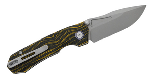 Remette RNGC6 RT-Rhino Knife, G10, 14C28N, Ceramic Sandblasting