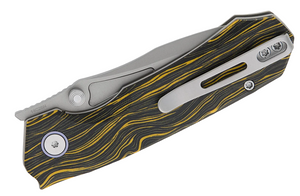 Remette RNGC6 RT-Rhino Knife, G10, 14C28N, Ceramic Sandblasting