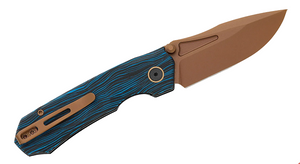 Remette RNGC7 RT-Rhino Knife, G10, 14C28N, Titanium Plating
