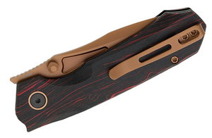 Remette RNGC8 RT-Rhino Knife, G10, 14C28N, Titanium Plating