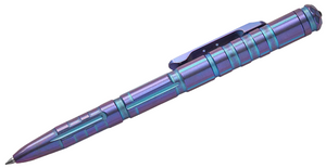 Remette RT-TP1D Tactical Slide Click Pen, Titanium (Milled Blurple)