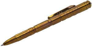 Remette RT-TP1G Tactical Slide Click Pen, Titanium (Milled Bronze)