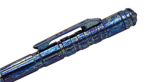 Remette RT-TP1L Tactical Slide Click Pen, Titanium (Fire Purple)