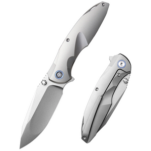 Remette RTCL-T1 RT-Cool Whale Knife, Titanium Alloy, M390, Fine Grinding