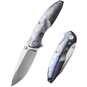 Remette RTCL-T3 RT-Cool Whale Knife, Titanium, M390, Pearlescent Effect