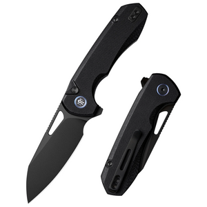 Remette RTCMLA RT-Camel Knife, G10, 14C28N, Titanium Plating