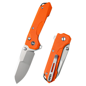 Remette RTCO-GO RT-Cosmic Knife, G10, 14C28N, Ceramic Sandblasting Effect