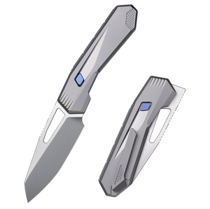 Remette RTCZ-G Agile Peregrine Falcon Knife, TC4 Titanium, M390, Fine Grinding