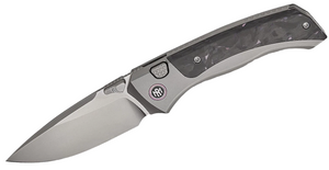 Remette RTWS-TP RT-Steed Knife, Titanium + Carbon Fiber, M390, Fine Grinding