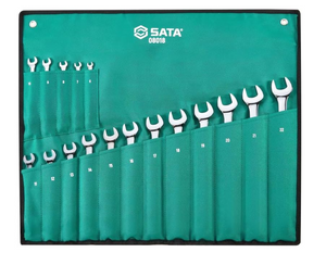 SATA ST08018-02 17PC Metric Offset Combination Wrench Set