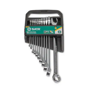 SATA ST09021G 11 PC Combination Wrench Set Sata SAE