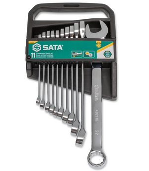 SATA ST09022G 11PC 12 Point Metric, Combination Wrench Set