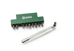 SATA ST09144 11PC 4-1/2" Magnetic Multi-Bit Screwdriver Set