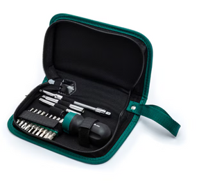SATA ST09342SJ 25PC Ratcheting Stubby Screwdriver Set