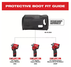 Milwaukee 49-16-2554 M12 FUEL STUBBY Impact Protective Boot (Open Box)