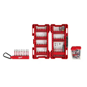 Milwaukee 48-32-4489 SHOCKWAVE Impact Screw Driver Bit Set & Carabiner 75PC