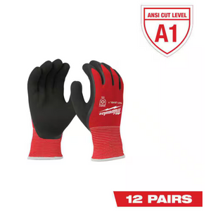 Milwaukee 48-22-8914B Cut Level 1 Insulated Winter Dipped Gloves (12-Pack)