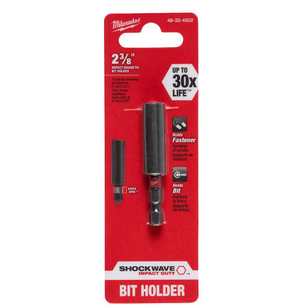 Milwaukee 48-32-4502 SHOCKWAVE Impact Magnetic Drill Bit Tip Extender
