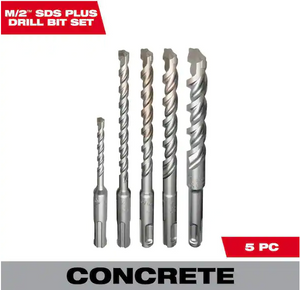 Milwaukee 48-20-7490 5PC SDS PLUS M/2™ Kit