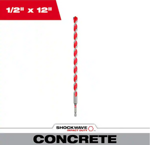Milwaukee 48-20-9031 1/2" x 10" x 12" Impact Duty Hammer Drill Bit