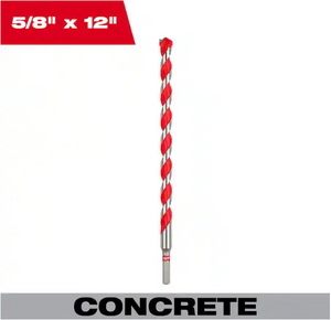 Milwaukee 48-20-9041 5/8" x 10" x 12" Carbide Hammer Drill Bit