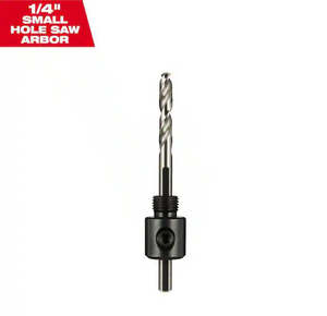 Milwaukee 49-56-6950 1/4" Small Hole Saw Arbor W/ Pilot Drill Bit