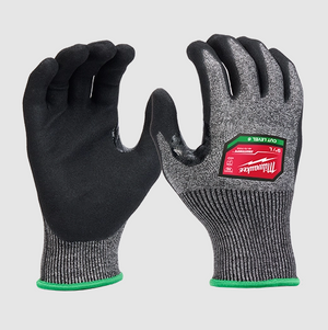 Milwaukee 48-73-7001B 12PC Medium Cut Lvl 6 High-Dexterity Nitrile Dipped Gloves