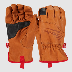 Milwaukee 48-73-0013 6PC Goatskin Leather Gloves XL