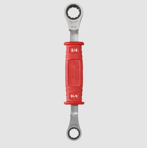 Milwaukee 48-22-9211 Lineman’s 2in1 Insulated Ratcheting Box Wrench