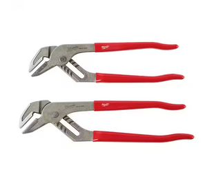 Milwaukee 48-22-6554 2PC 10 in. and 12 in. Smooth Jaw Pliers Set