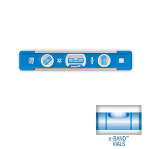 Empire EM81.9 9" Magnetic Torpedo Level with e-BAND™ Vials