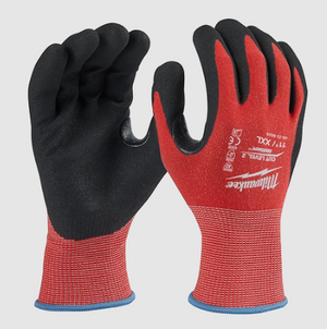 Milwaukee Cut Level 2 Nitrile Dipped Gloves