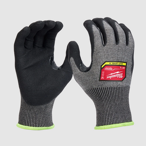 Milwaukee Cut Level 9 High-Dexterity Nitrile Dipped Gloves