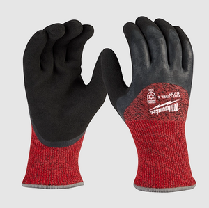 Milwaukee 48-73-7943B 12PC Cut Level 4 Winter Dipped Gloves - XL