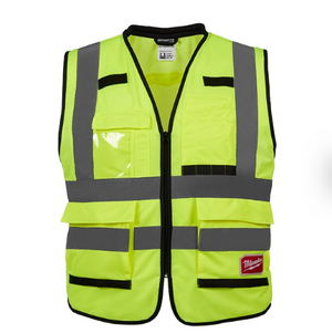 Milwaukee 48-73-5083 2XL/3XL Class 2 High Vis Yellow Performance Safety Vest