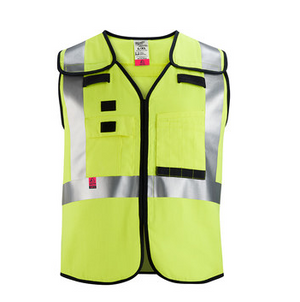 Milwaukee 48-73-5311 S/M AR/FR Cat 1 Class 2 High Vis Yellow Safety Vest