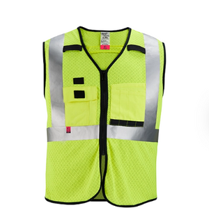 Milwaukee 48-73-5203 2XL/3XL AR/FR Cat 1 Class 2 Yellow Mesh Safety Vest