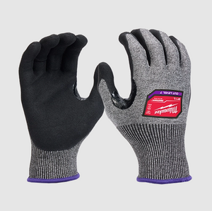 Milwaukee 48-73-7013B XL 12 Pair Cut Lvl 7 High-Dex Nitrile Dipped Gloves